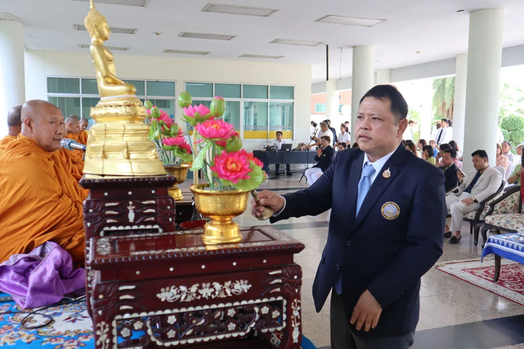 พิธีทำบุญเพื่อความเป็นสิริมงคลประจำเดือนมิถุนายน 2568