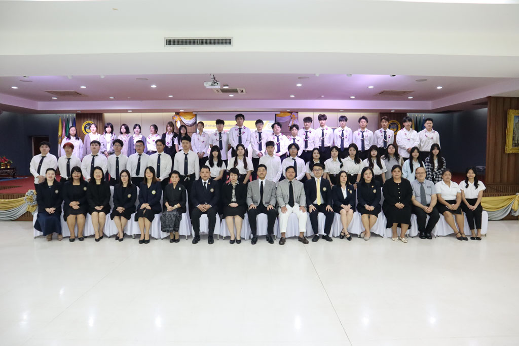 กิจกรรมต้อนรับนิสิตจากสาธารณรัฐประชาชนจีน