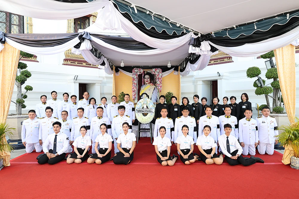 เป็นเจ้าภาพบำเพ็ญกุศลและพระพิธีธรรมสวดพระอภิธรรมพระบรมศพ